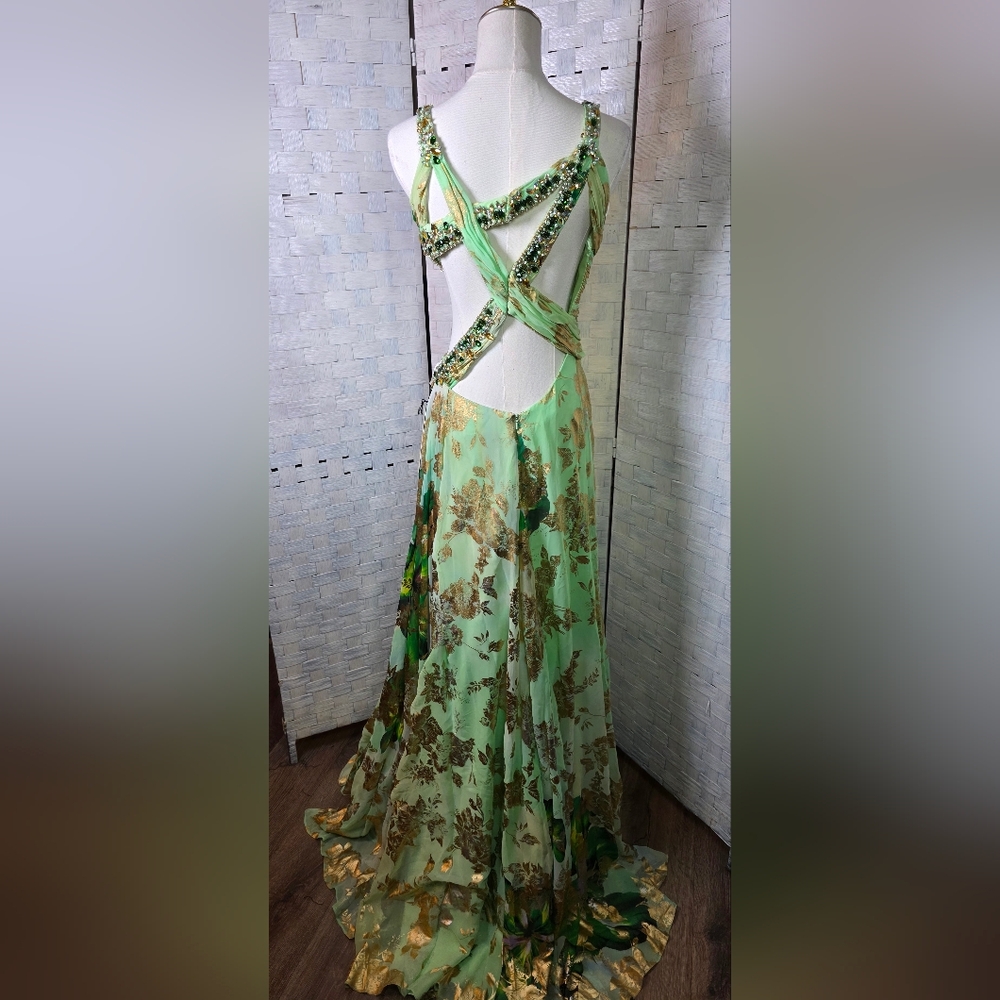 VINTG 2000 MAC DUGGAL GOWN - Picture 4 of 11